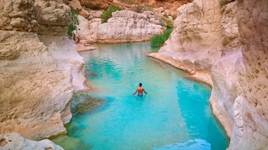 Full-Day Wadi Bani Khalid & Wahiba Sands Desert Adventure