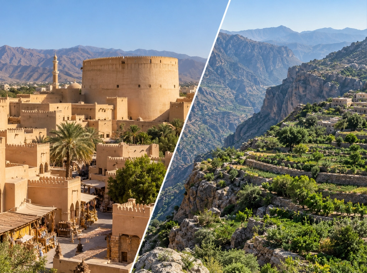 Nizwa & Jabal Akhdar – The Green Mountain