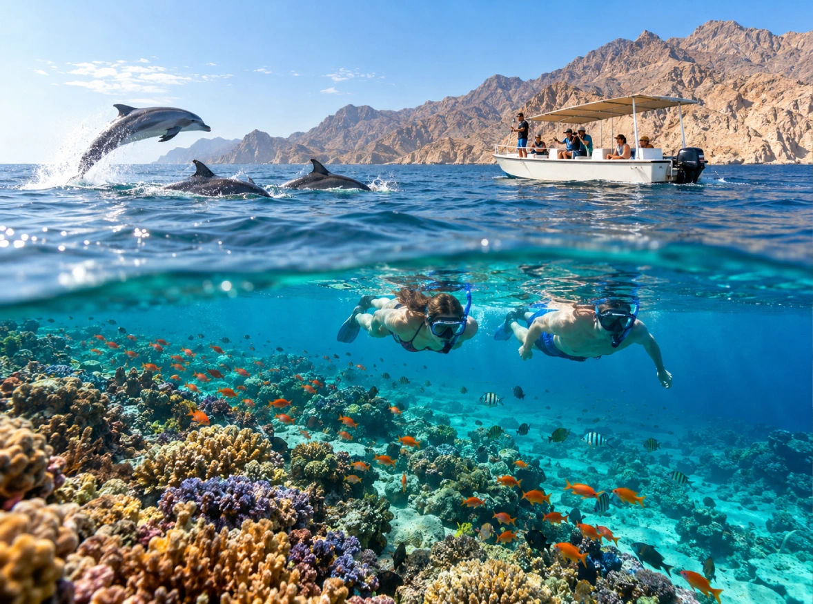 Dolphin Watching & Snorkeling